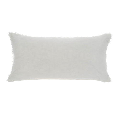 Lina Linen Pillow (ivory)